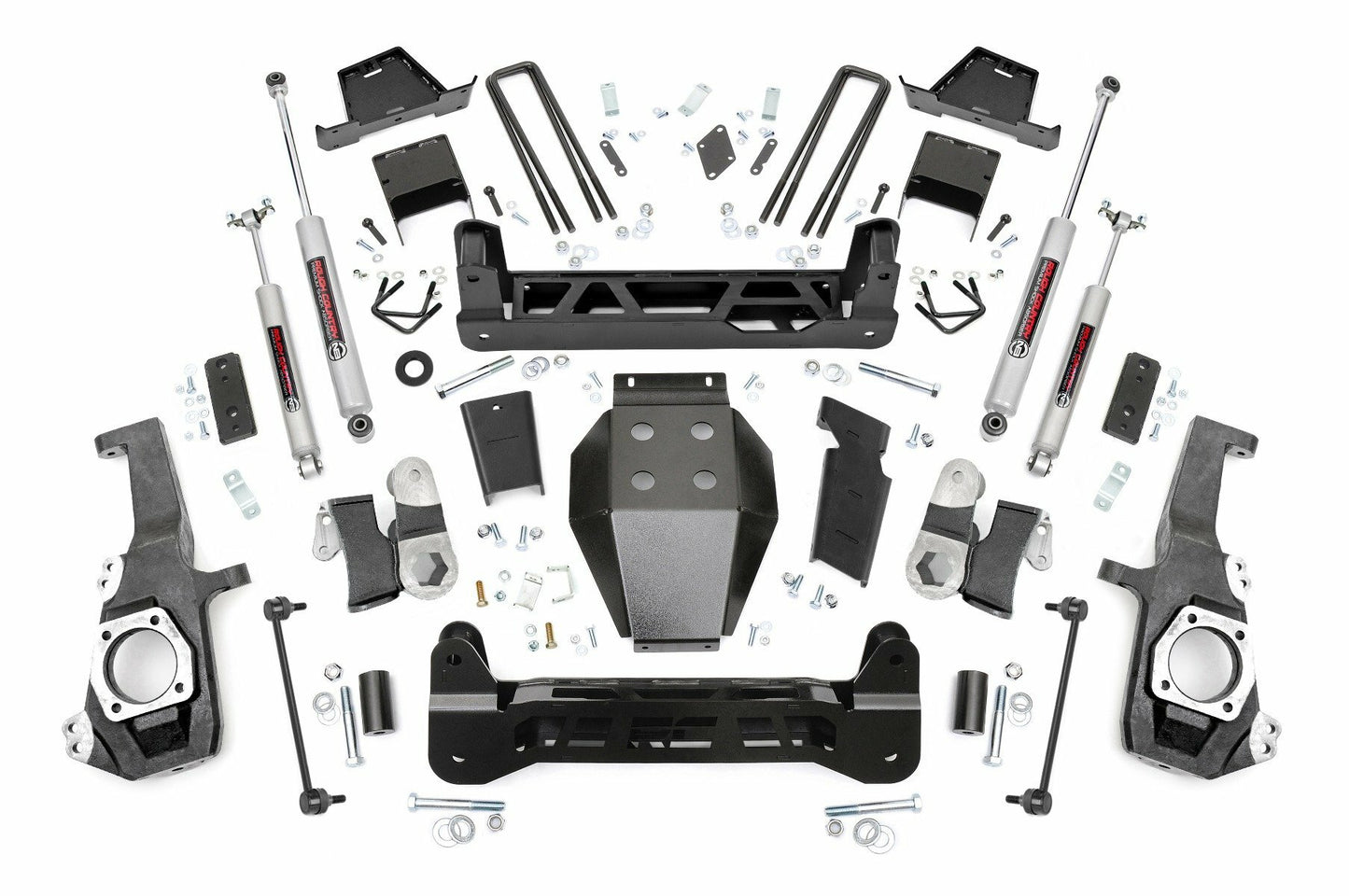 Fits Chevy Silverado & GMC Sierra 2500HD 4WD (2020-2024) 7" Lift Kit NTD 10130A