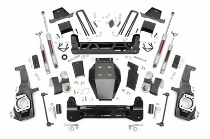 Fits Chevy Silverado & GMC Sierra 2500HD 4WD (2020-2024) 7" Lift Kit NTD 10130A