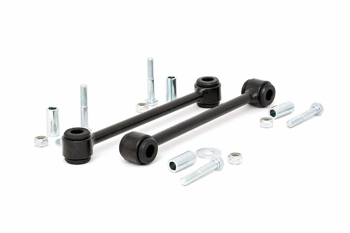 Fits Jeep Wrangler TJ (97-06) (04-06) Sway Bar Links; Rear; 4-6" Lift; 1015