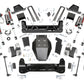 Fits Chevy/GMC 2500HD (20-24) 7 Inch Lift Kit; NTD; Vertex Shocks; 10150