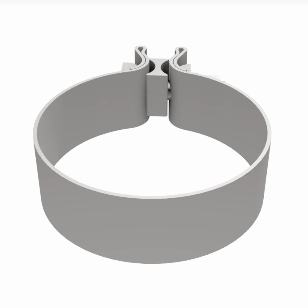 Clamp 3.50 TORCA SS 1.25 10pk 10165 Magnaflow - Hangers, Clamps, and Flanges Car Part People