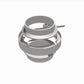 Clamp Flange Assy 2.5 10168 Magnaflow - Hangers, Clamps, and Flanges Car Part People