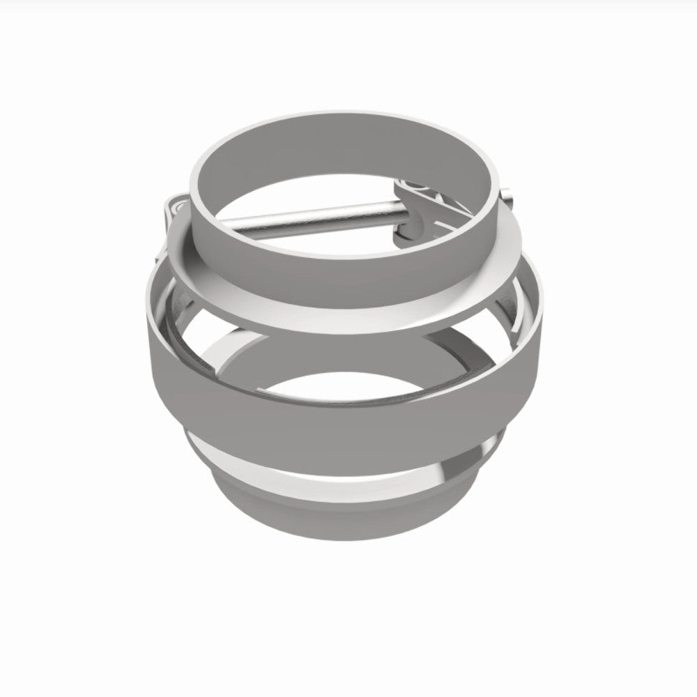 Clamp Flange Assy 3.0 10169 Magnaflow - Hangers, Clamps, and Flanges Car Part People