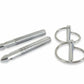 Mr. Gasket 1017 Mr. Gasket Hood & Deck Pinning Kits - With Screw-On Scuff Plates