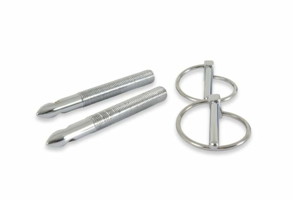 Mr. Gasket 1017 Mr. Gasket Hood & Deck Pinning Kits - With Screw-On Scuff Plates