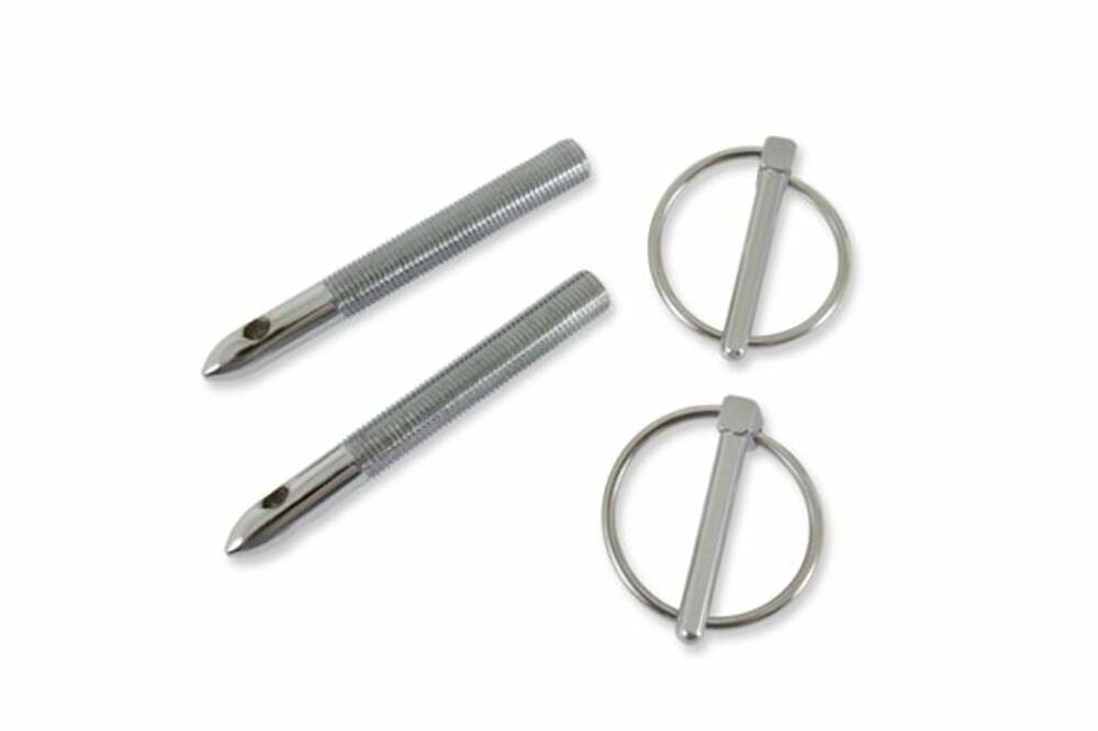 Mr. Gasket 1017 Mr. Gasket Hood & Deck Pinning Kits - With Screw-On Scuff Plates