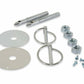 Mr. Gasket 1017 Mr. Gasket Hood & Deck Pinning Kits - With Screw-On Scuff Plates