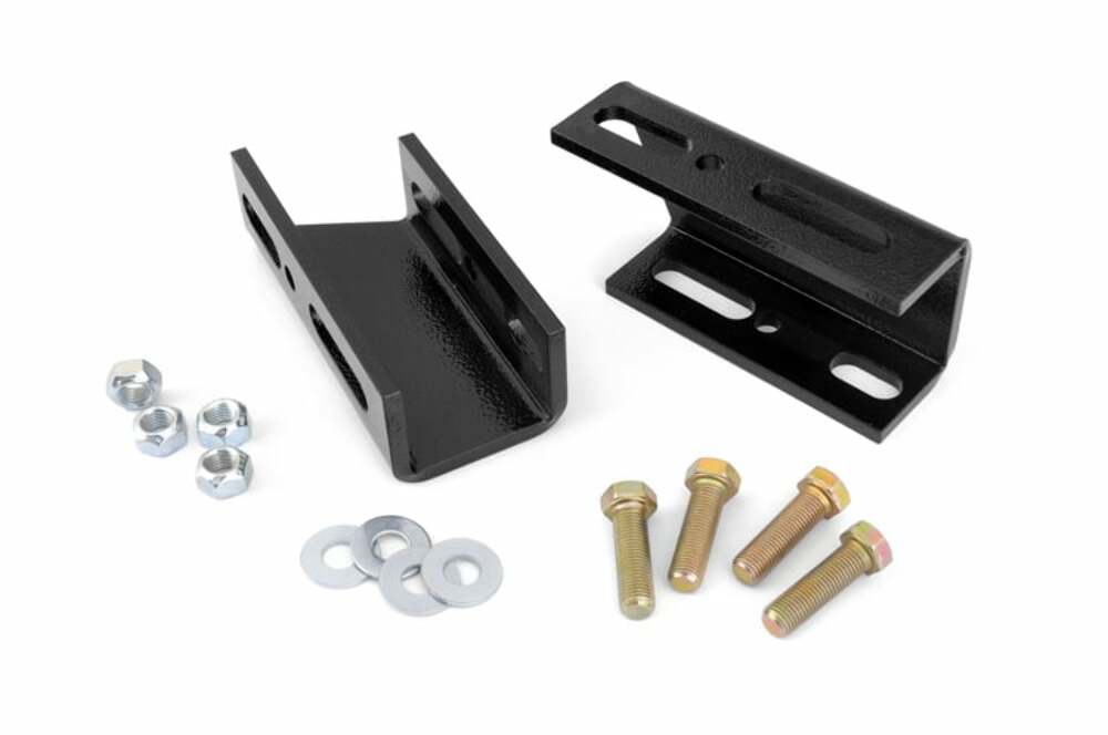 Fits Chevy C10/K10 (69-87) Sway Bar Drop Brackets FR 2-6" 1019