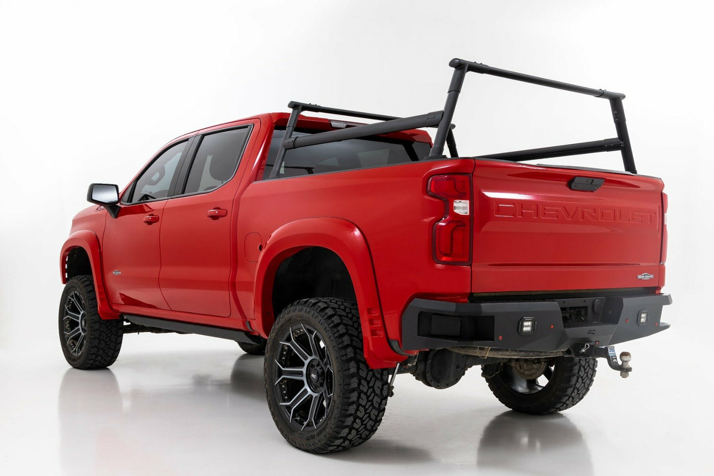 Fits Chevy Silverado 1500 2WD/4WD (2019-2024) Bed Rack; Aluminum; 10201