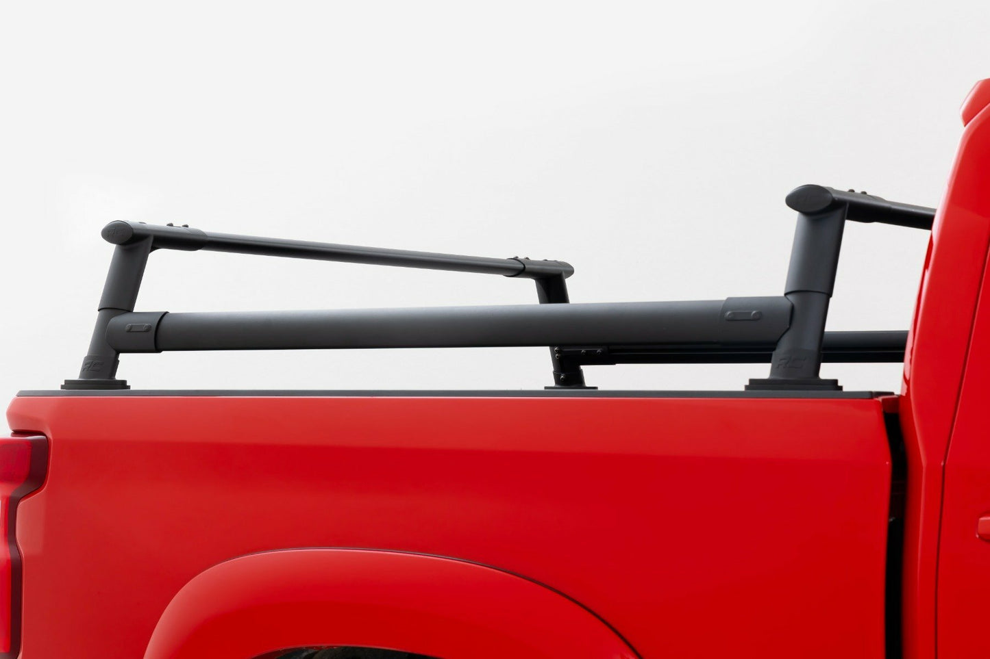 Fits Chevy Silverado 1500 2WD/4WD (2019-24) Bed Rack; Half Rack; Aluminum; 10204