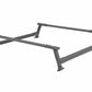 Fits Chevy Silverado 1500 2WD/4WD (2019-24) Bed Rack; Half Rack; Aluminum; 10204