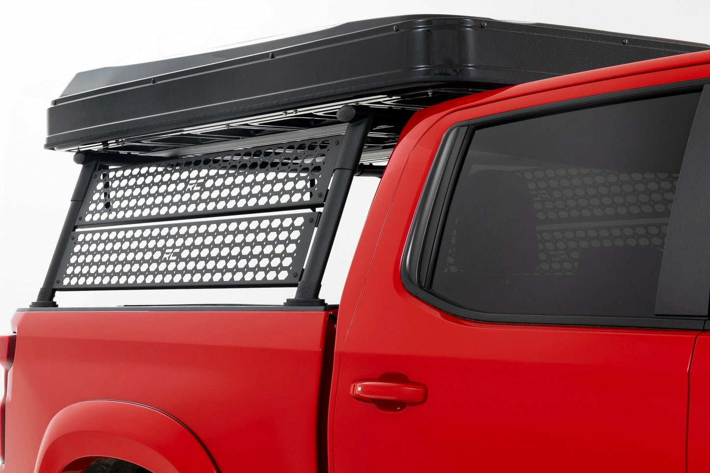 Fits Chevy Silverado 1500 2WD/4WD (2019-2024) Bed Rack Molle Panel; 10205