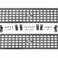 Fits Chevy Silverado 1500 2WD/4WD (2019-2024) Bed Rack Molle Panel; 10205