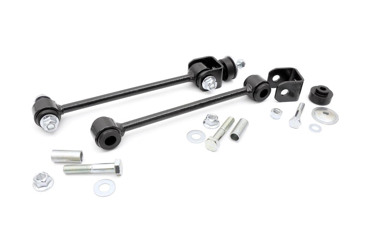 Fits Ford F-250 4WD (1980-1997) Sway Bar Links; Rear; 4 Inch Lift; 1023