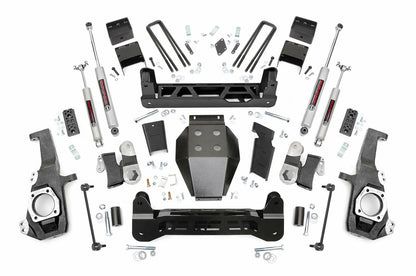 Fits Chevy Silverado & GMC Sierra 2500HD 4WD (2020-2024) 5" Lift Kit NTD 10230A