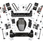 Fits Chevy/GMC 2500HD (20-24) 5 Inch Lift Kit; NTD; Vertex Shocks; 10250
