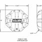 B&M Hi-Tek Aluminum Differential Cover for Chrysler 9.25-inch - 10306