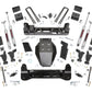 Fits Chevy/GMC 2500HD/3500HD (11-19) 5 Inch Lift Kit; Torsion Drop; 10330