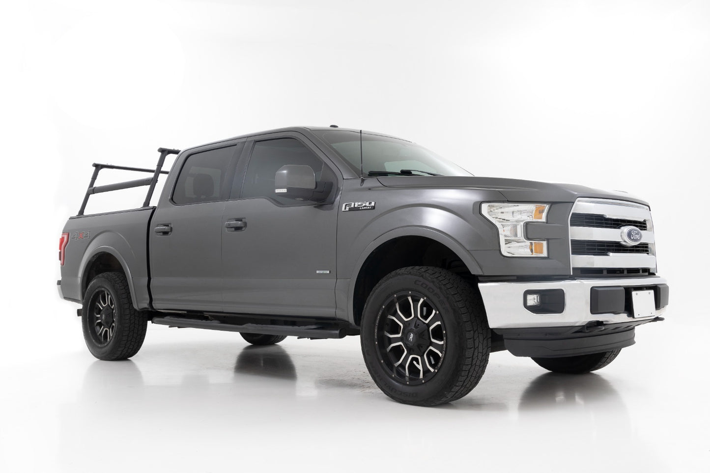 Fits Ford F-150 2WD/4WD (2015-2024) Bed Rack; Aluminum; 10406