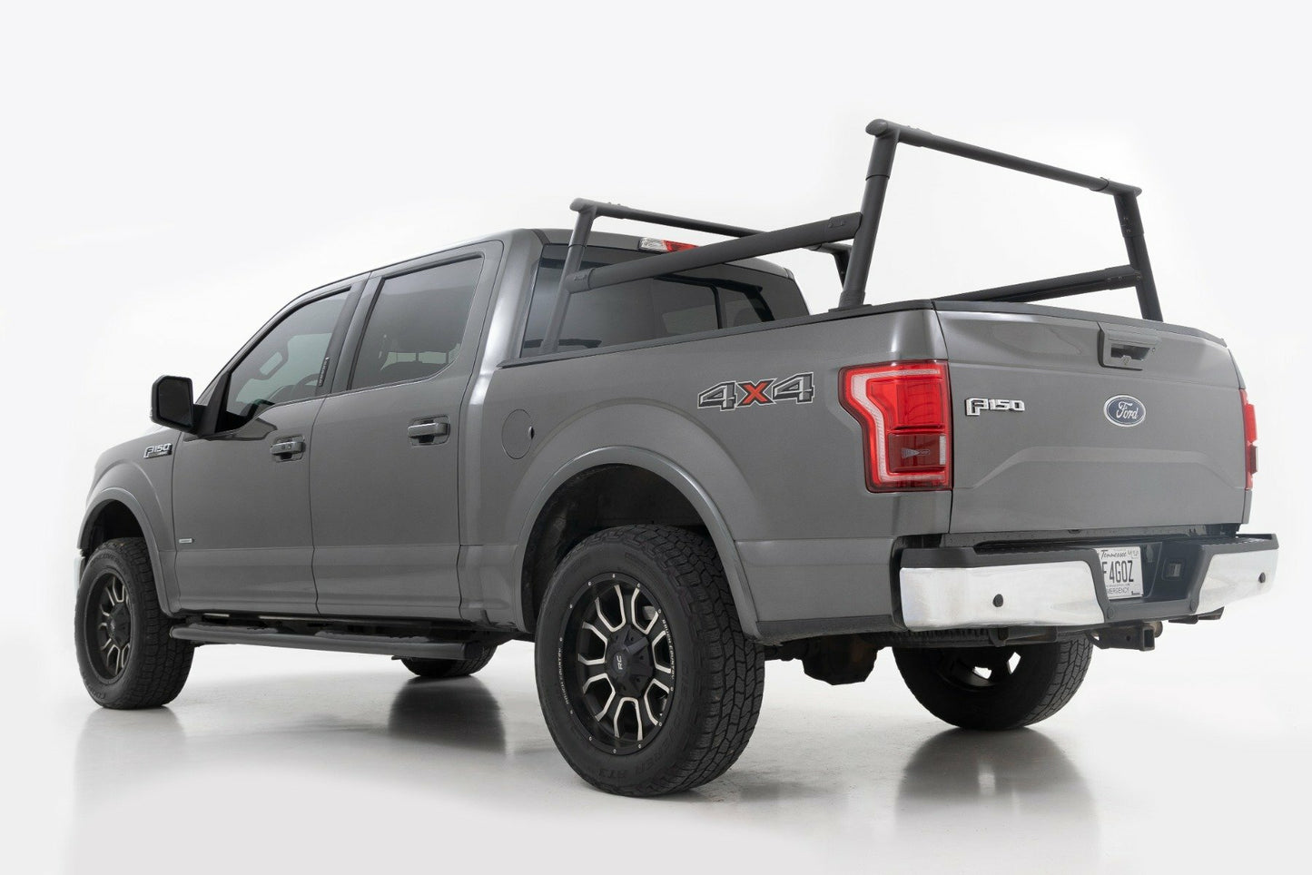 Fits Ford F-150 2WD/4WD (2015-2024) Bed Rack; Aluminum; 10406