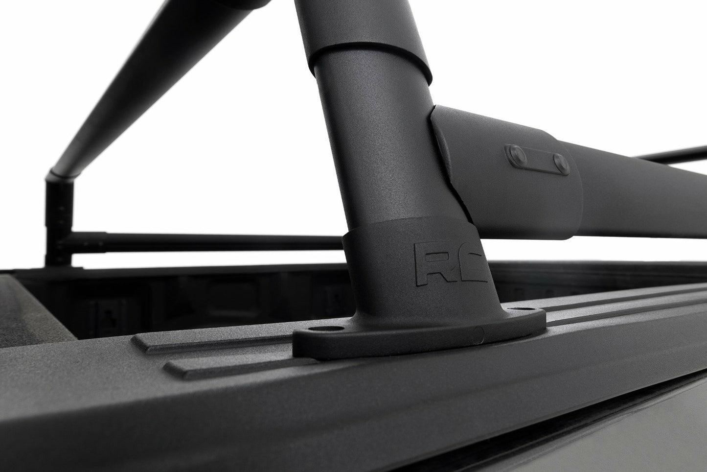 Fits Ford F-150 2WD/4WD (2015-2024) Bed Rack; Half Rack; Aluminum; 10407