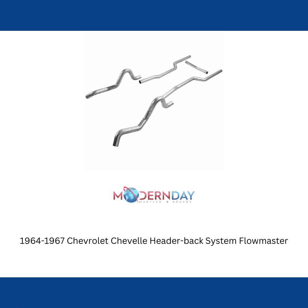 1964-1967 Chevrolet Chevelle Header-back System Flowmaster 1041
