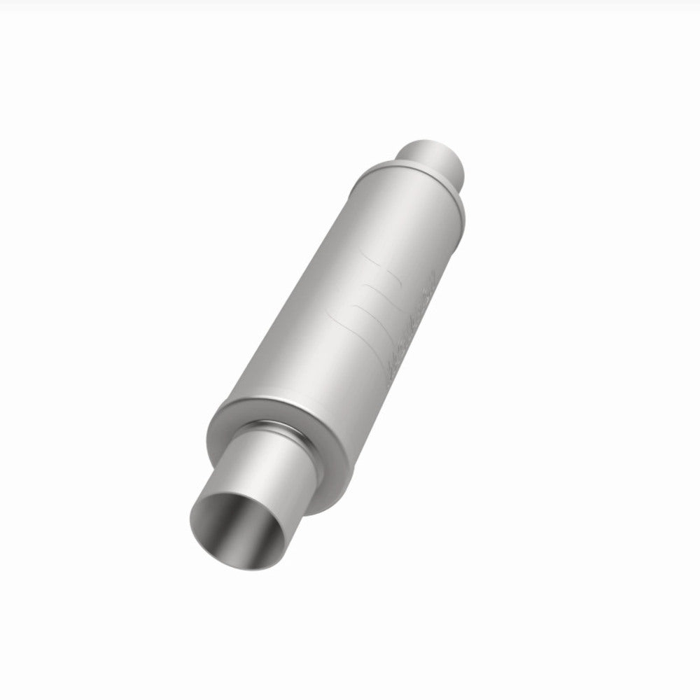 2.5 C/C - 4 Round 14 Body MagnaFlow Performance Exahust Muffler SS 10416