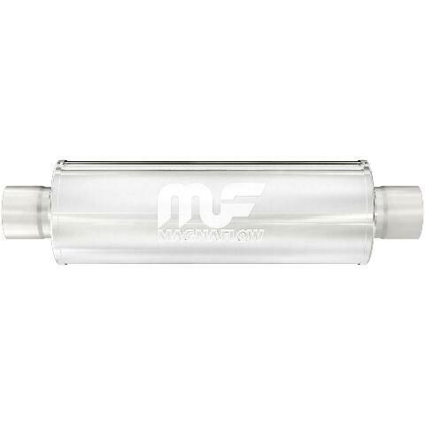 4in. Round Straight-Through Performance Exhaust Muffler 10419 Magnaflow