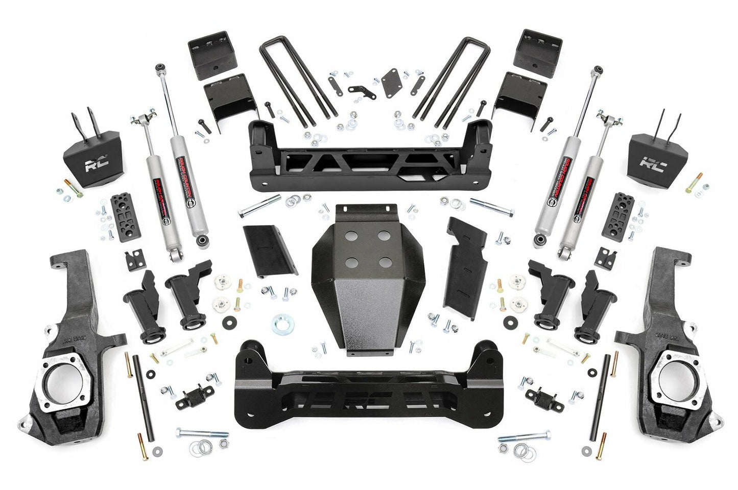Fits Chevy/GMC 2500HD/3500HD (11-19) 7.5 Inch Lift Kit; Torsion Drop; 10430