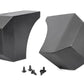 Fits Jeep Wrangler JK/Wrangler Unlimited (2007-2018) Front Bumper Caps; 1047