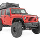 Fits Jeep Wrangler JK/Wrangler Unlimited (2007-2018) Front Bumper Caps; 1047