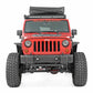 Fits Jeep Wrangler JK/Wrangler Unlimited (2007-2018) Front Bumper Caps; 1047