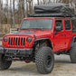 Fits Jeep Wrangler JK/Wrangler Unlimited (2007-2018) Front Bumper Caps; 1047