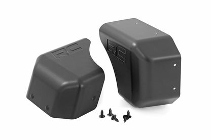 Fits Jeep Wrangler JK/Wrangler Unlimited (2007-2018) Front Bumper Caps; 1047