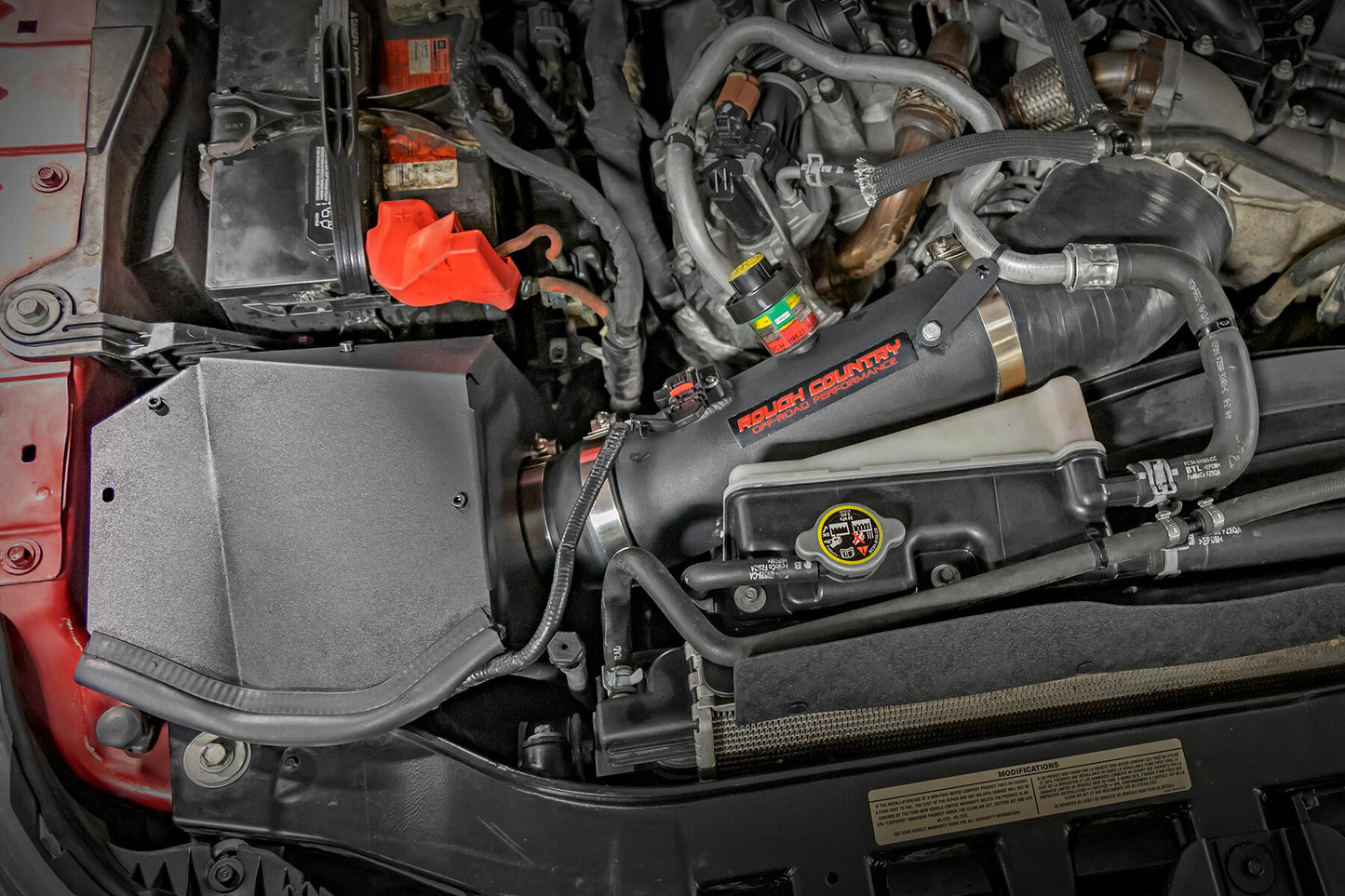 Fits Ford F-250/F-350 Super Duty 4WD (2011-2016) Cold Air Intake; 6.7L; 10476
