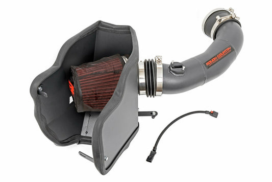 Fits Ford F-250 SD(17-19) Rough Country 6.7L Cold Air Intake w/Prefilter 10490PF