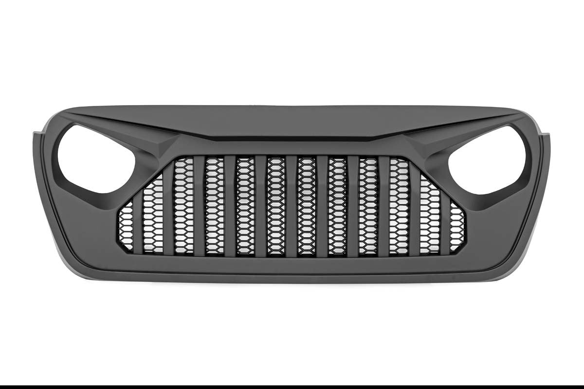 Fits Jeep Gladiator JT 4WD (18-24) Replacement Grille; Angry Eyes; 10496