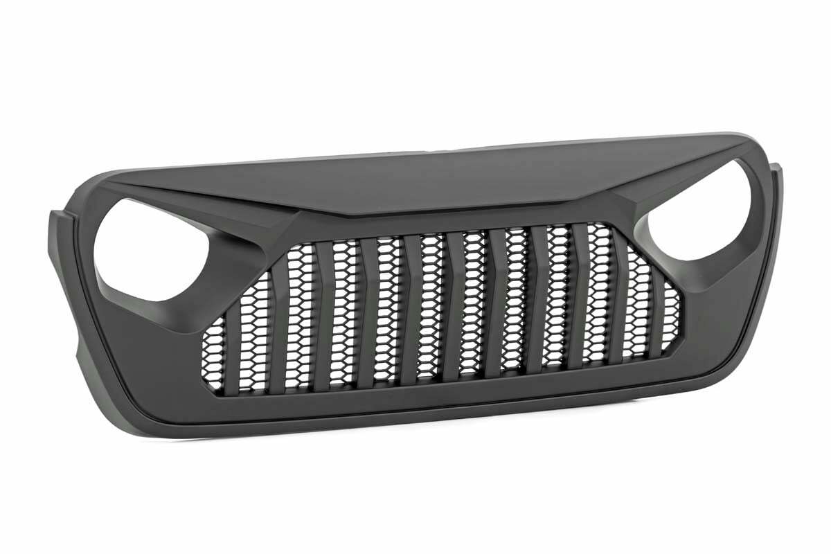 Fits Jeep Gladiator JT 4WD (18-24) Replacement Grille; Angry Eyes; 10496