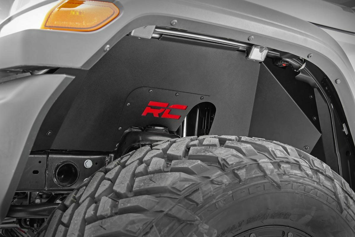Fits Jeep Wrangler JL (18-24) (18-24) Inner Fenders; Front; 10497A