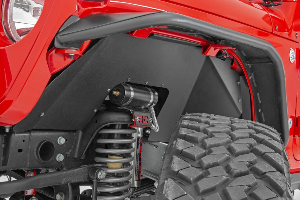 Fits Jeep Wrangler JL (18-24) (18-24) Inner Fenders; Front; 10497A