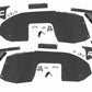 Fits Jeep Wrangler JL (18-24) (18-24) Inner Fenders; Front; 10497A