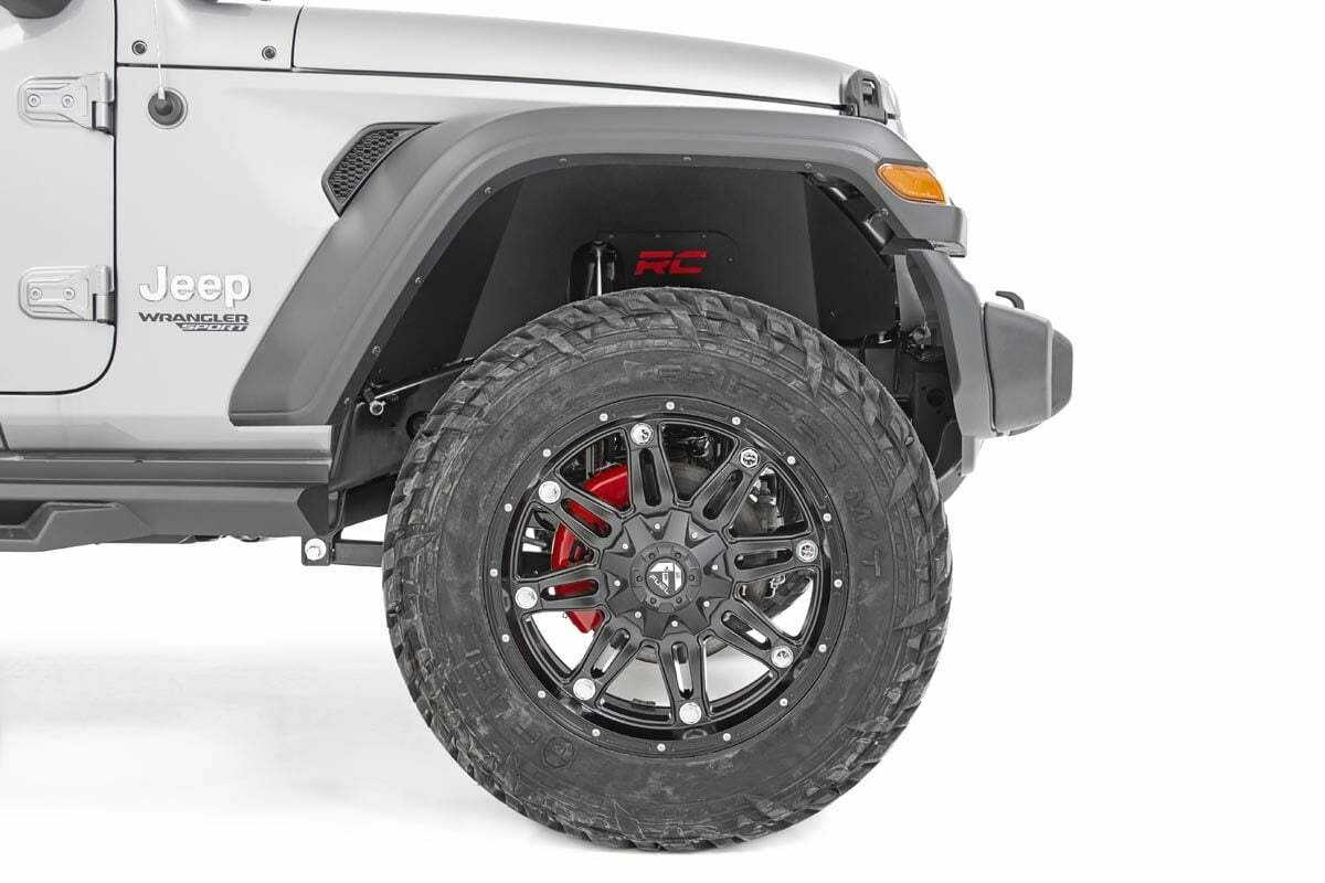 Fits Jeep Wrangler JL (18-24) (18-24) Inner Fenders; Front; 10497A