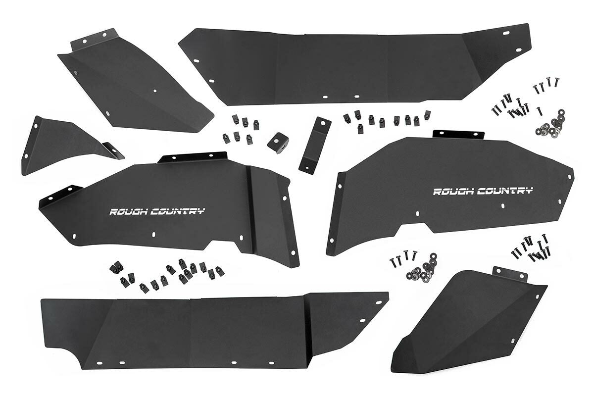 Fits Jeep Wrangler JL (18-24) (18-24) Inner Fenders; Rear; 10498A