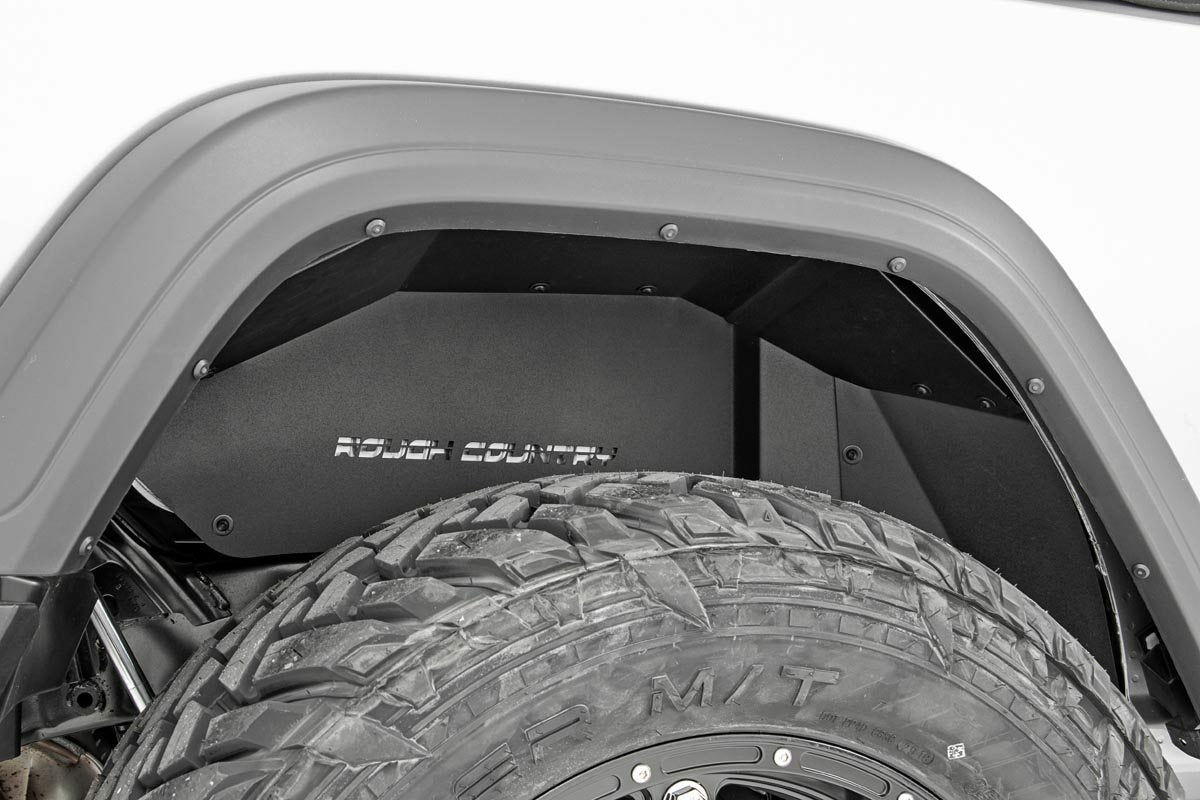 Fits Jeep Wrangler JL (18-24) (18-24) Inner Fenders; Rear; 10498A