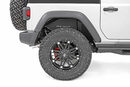 Fits Jeep Wrangler JL (18-24) (18-24) Inner Fenders; Rear; 10498A