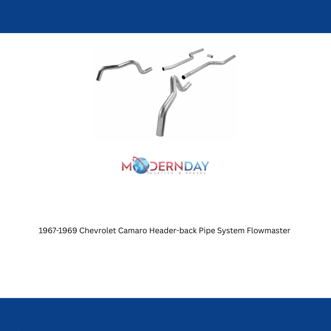 1967-1969 Chevrolet Camaro Header-back Pipe System Flowmaster 1050-FM