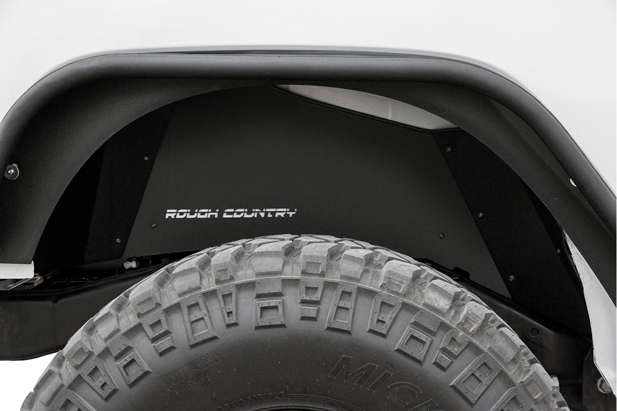 Fits Jeep Wrangler JK/Wrangler Unlimited (2007-2018) Inner Fenders; Rear; 10500