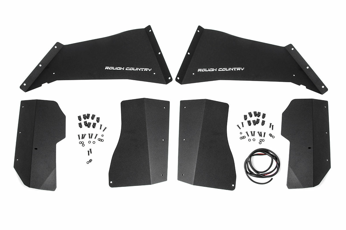 Fits Jeep Wrangler JK/Wrangler Unlimited (2007-2018) Inner Fenders; Rear; 10500