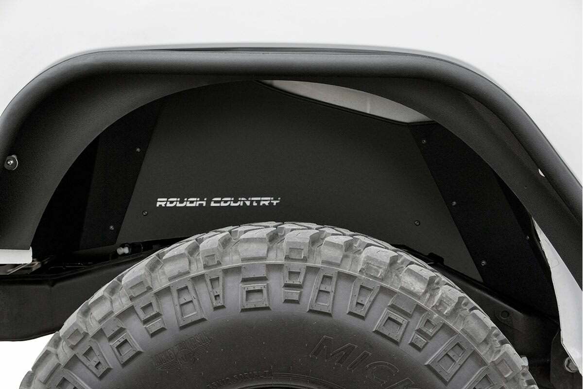 Fits Jeep Wrangler JK/Wrangler Unlimited (2007-2018) Inner Fenders; Rear; 10500