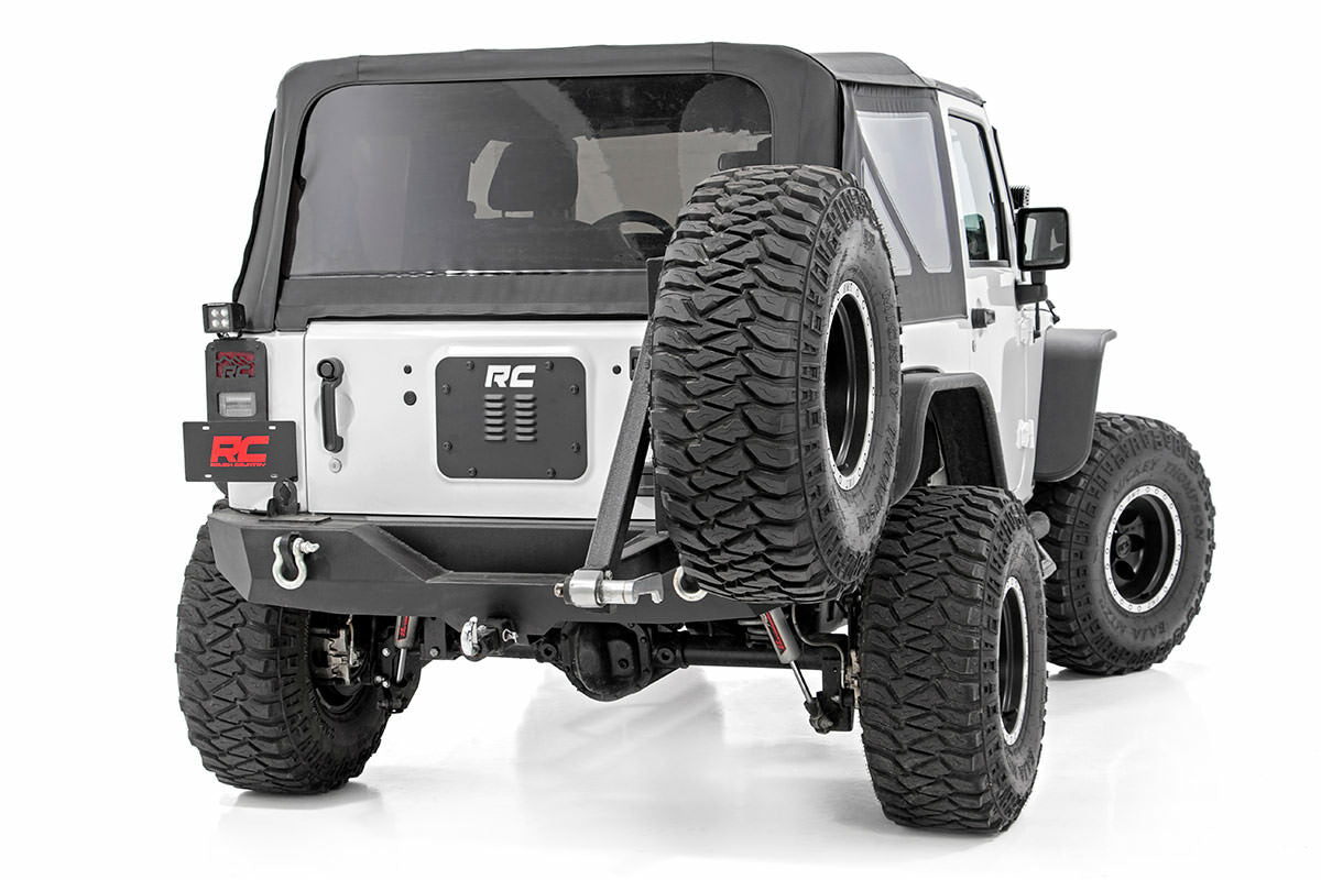 Fits Jeep Wrangler JK/Wrangler Unlimited (2007-2018) Tailgate Vent Cover; 10514